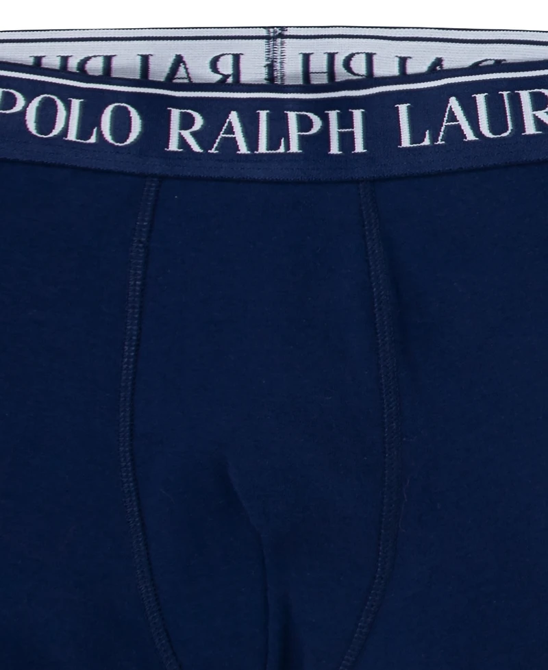 Polo Ralph Lauren Big Boys Stretch Boxer Briefs, Pack of 5