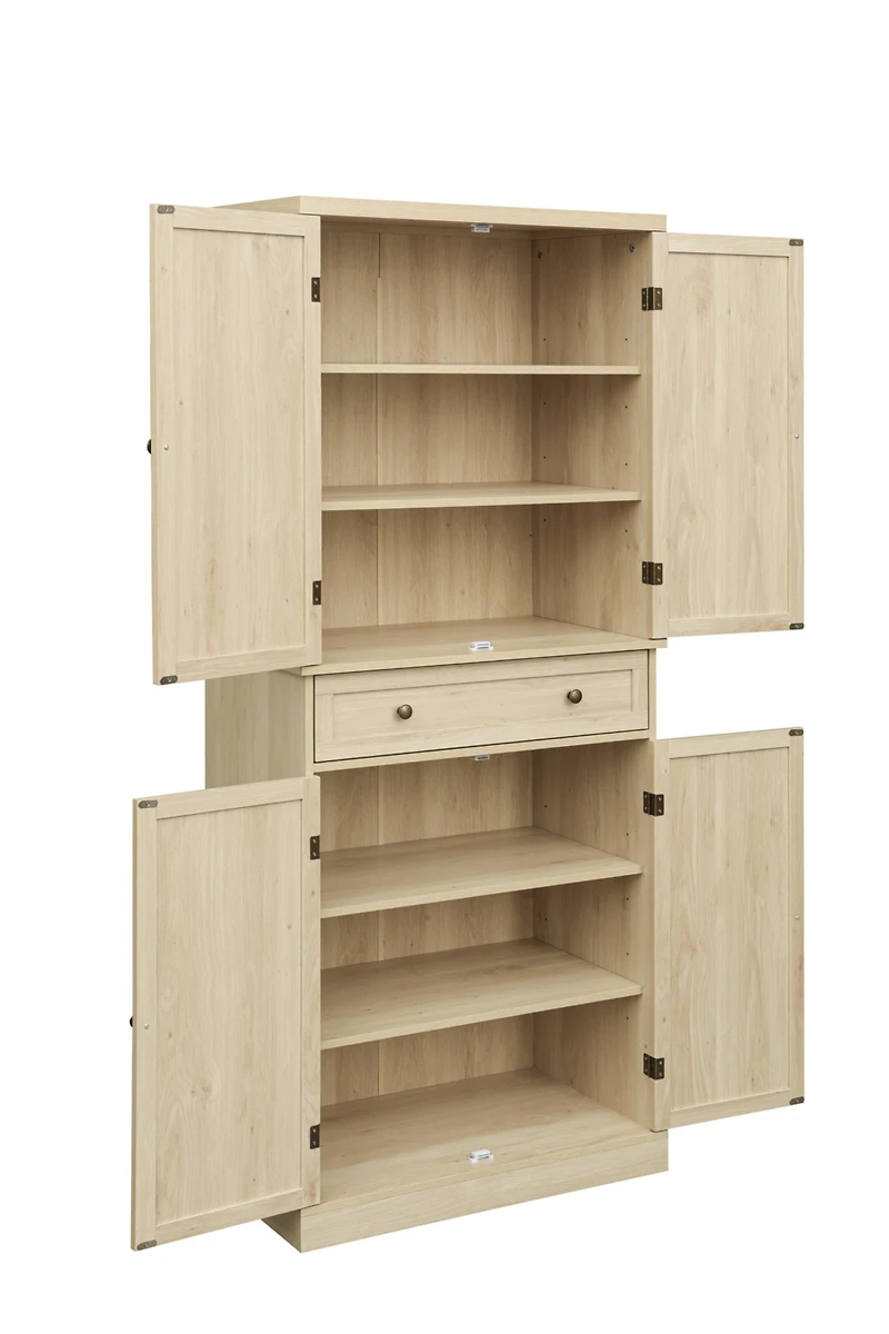 Streamdale 4-Door Cabinet with Drawer and Adjustable Shelves