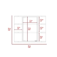 Streamdale Milan Medicine Cabinet with Ample Storage