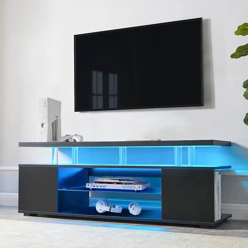 Streamdale Entertainment Center for 70" Led Tv, Black