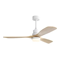 Streamdale 52" Ceiling Fan with Led Light & Remote