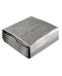 Yescom 40x50 Ft Waterproof Poly Tarp with 25 Ball Bungees Protect Cover 10mil Tarpaulin