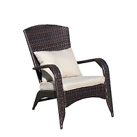 Streamdale Patio Chair With Cushions(Beige Cushion)