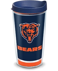 Tervis Nfl Chicago Bears Touchdown Made in Usa Double Walled Insulated Tumbler Travel Cup Keeps Drinks Cold & Hot, 16oz, Classic
