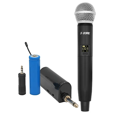 5 Core Wireless Microphone Vhf Professional Dynamic Microphone Handheld Microfonos Portable Inalambricos Cordless Mic System