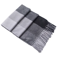 Alpine Swiss Men's Scarf Soft 80 Inch Long Warm Scarves Plaids Winter Shawl