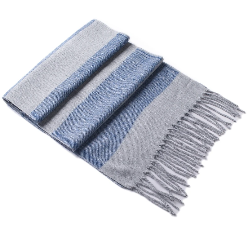 Alpine Swiss Men's Scarf Soft 80 Inch Long Warm Scarves Plaids Winter Shawl