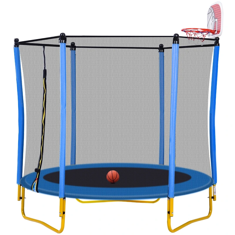 Streamdale 5.5 Ft Heavy Duty Trampoline with Basketball Hoop