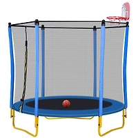 Streamdale 5.5 Ft Heavy Duty Trampoline with Basketball Hoop