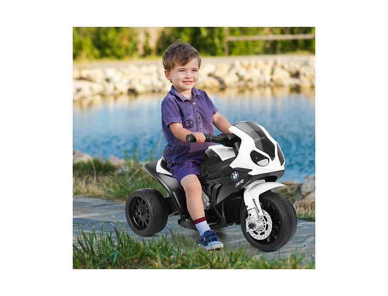 Slickblue 6V Kids 3 Wheels Riding Bmw Licensed Electric Motorcycle