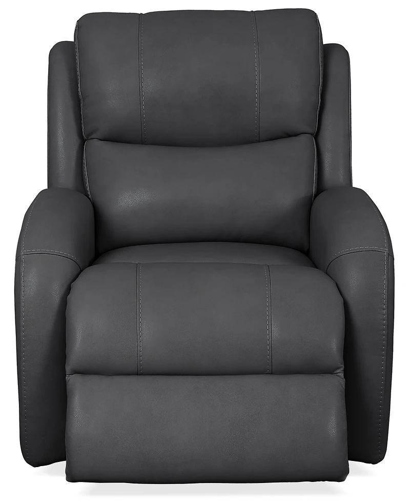 Kellet 33" Leather Power Recliner, Created for Macy's