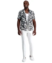 Kenneth Cole Reaction Men's Slim-Fit Linen Pants