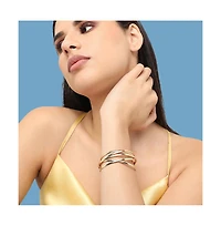 Sohi Women's Overlap Cuff Bracelet
