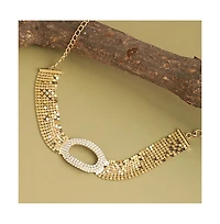 Sohi Women's Bling Choker Necklace