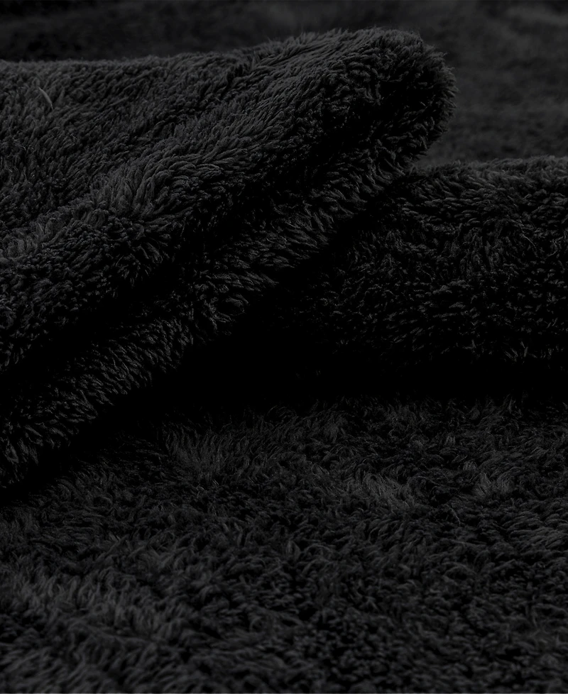 American Soft Linen Unisex Luxury Hotel Spa Warm Shawl Collar Plush Fleece Bath Robe