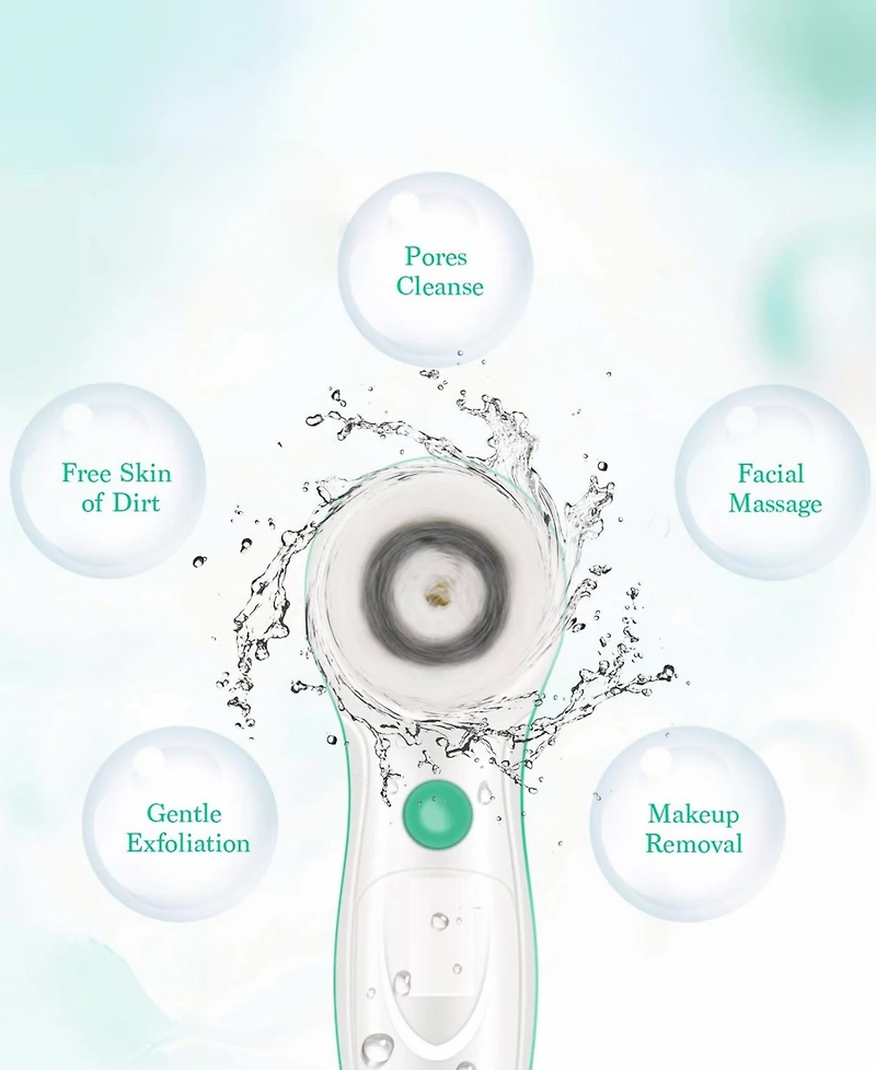 TOUCHBeauty Electric Facial Cleasing Brush Set