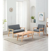 Streamdale Bahamas Coffee Table Loveseat Chair Set