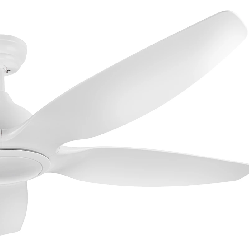 Streamdale Modern 60 In Integrated Led Ceiling Fan Lighting With White Abs Blade