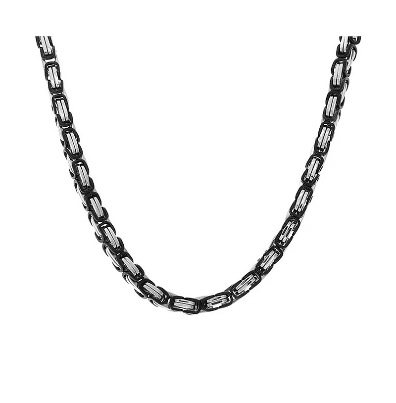 Bling Jewelry Biker Jewelry Urban Double link Flexible Heavy Chain Necklace Stainless Steel