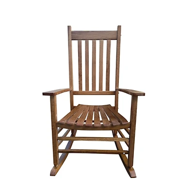 Streamdale Furniture Balcony Porch Adult Rocking Chair Brown