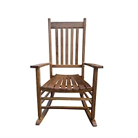 Streamdale Furniture Balcony Porch Adult Rocking Chair Brown