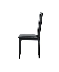 Simplie Fun 4-Piece Metal Frame Dining Seats