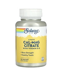 Solaray Cal-Mag Citrate with Vitamin D-2