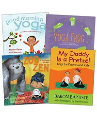 Kaplan Early Learning Yoga for Kids Books - Set of 4