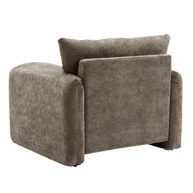 Streamdale Modern Chenille Armchair Lounge Chair