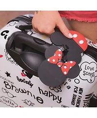 Disney Mickey Mouse and Minnie Mouse Luggage Tags Gifts Mickey and Minnie Pvc Travel Tags Gifts - Set of 4