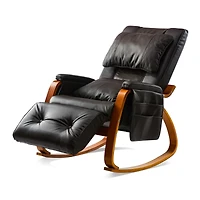 Streamdale Massage Comfortable Relax Rocking Chair Brown