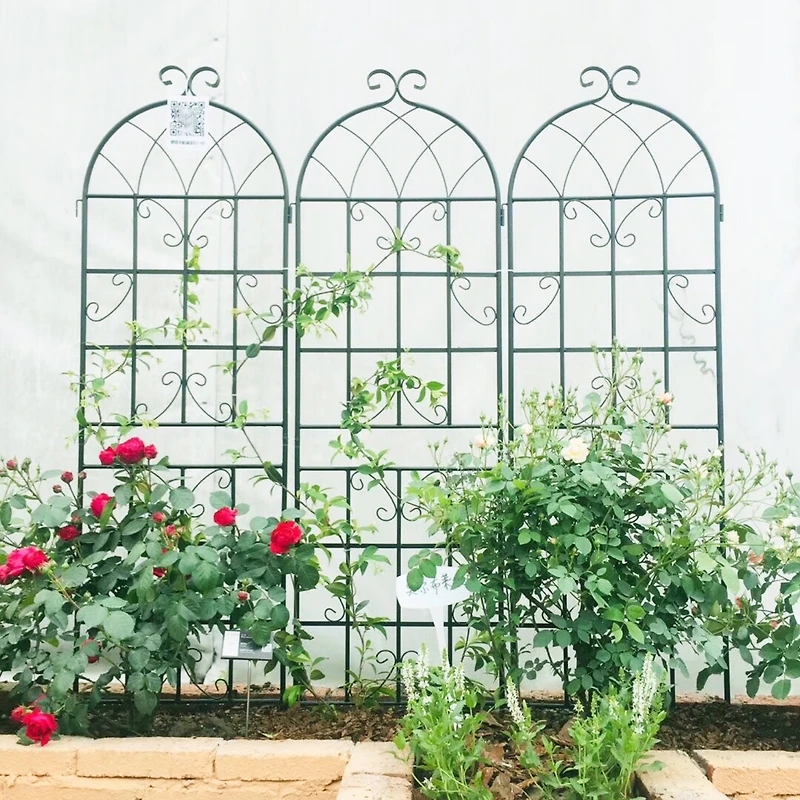 Streamdale Furniture Metal Garden Trellis 71" x 19.7" for Climbing Plants