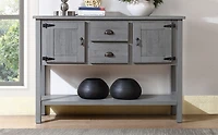 Streamdale 48" Solid Wood Console Table with 3 Drawers