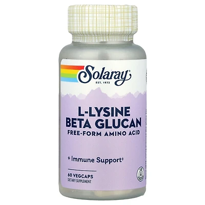 Solaray L-Lysine Beta Glucan