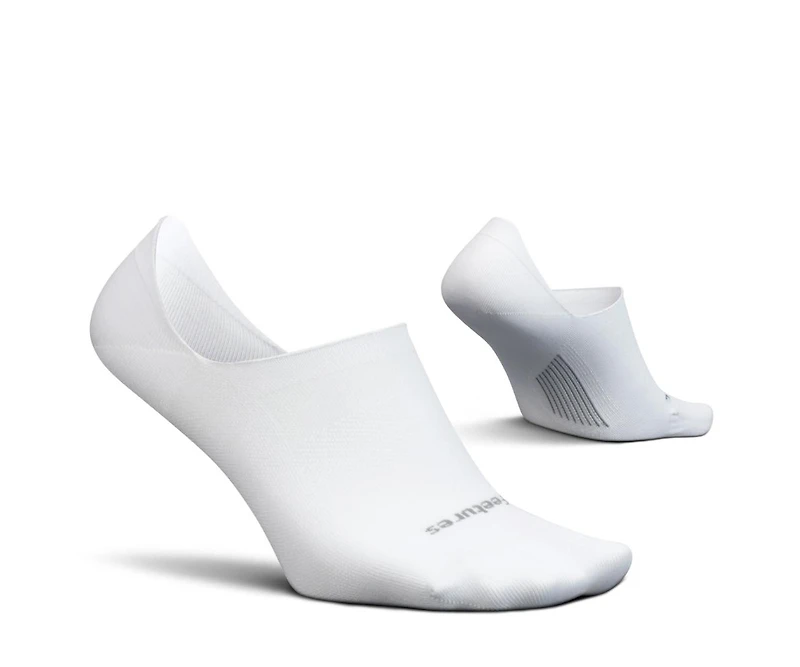 Feetures Men's Elite Ultralight Invisible Socks - Anti-Slip Sport Sock Liner with Targeted Compression