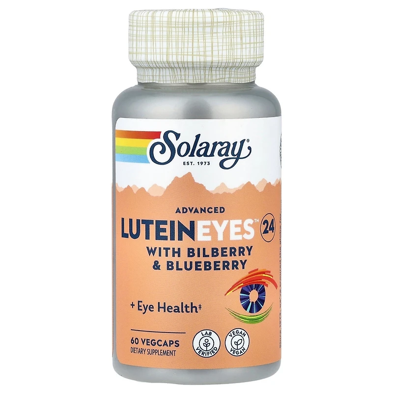 Solaray Advanced Lutein Eyes 24 with Bilberry & Blueberry