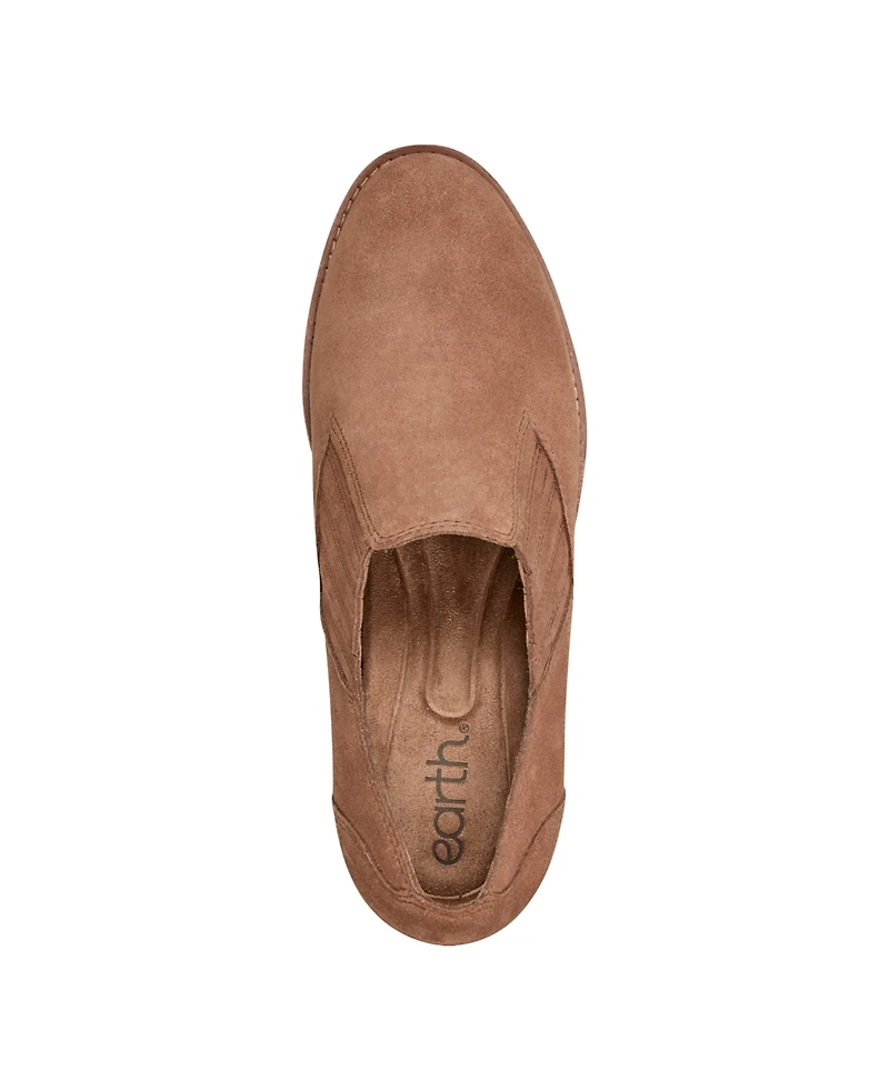 Earth Women's Jalin Almond Toe Slip-On Shooties