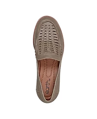Earth Women's Elona Woven Slip-on Loafers
