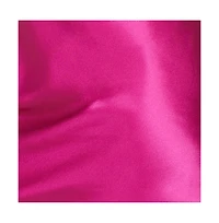 Bebe Women's Satin Bias Mini With Metal Chain Strap