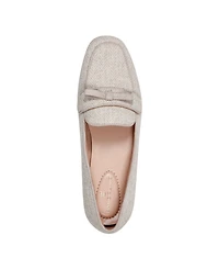 Bandolino Women's Meonna Square Toe Bow Detail Loafers