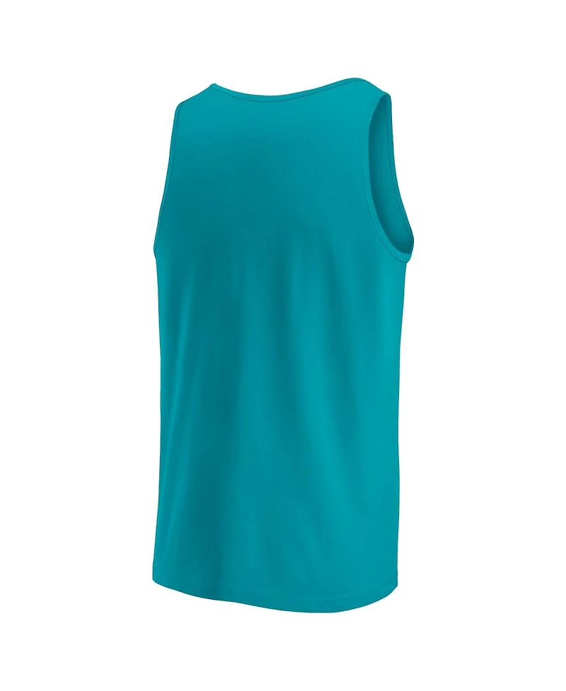 Fanatics Men's Teal Charlotte Hornets Wild Game Tank Top
