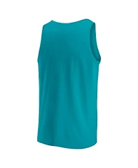 Fanatics Men's Teal Charlotte Hornets Wild Game Tank Top