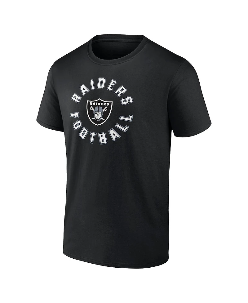 Fanatics Men's Las Vegas Raiders Serve Combo Pack T-Shirt
