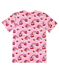 Loungefly Men's and Women's Toy Story Lotso Rainbow All-Over Print T-Shirt