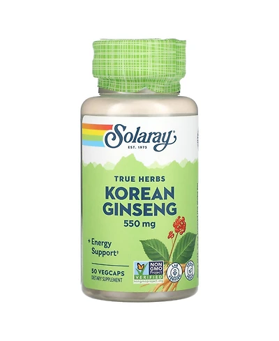 Solaray True Herbs Korean Ginseng 550 mg