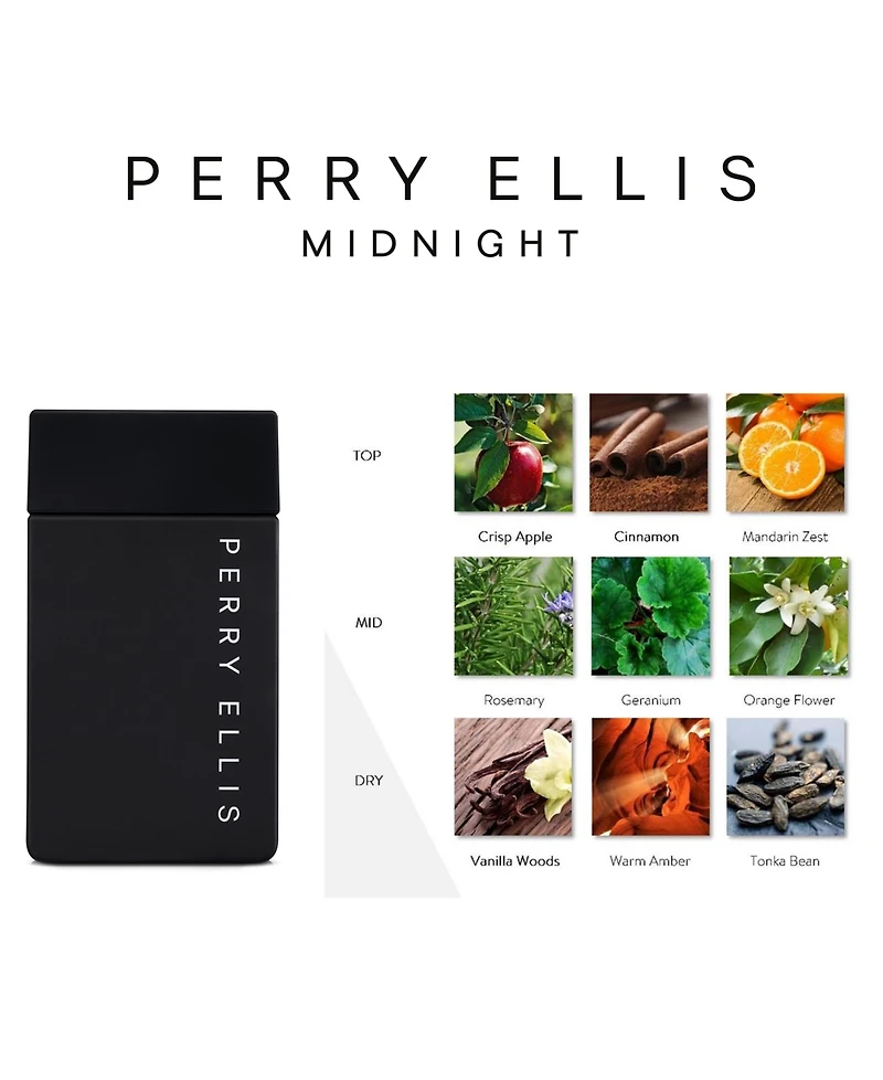 Perry Ellis Men's 4-Pc. Midnight Eau de Toilette Gift Set