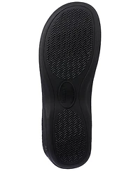 Isotoner Men's Heathered Cord Knit Jermaine Clog Slipper with Micro Terry Lining