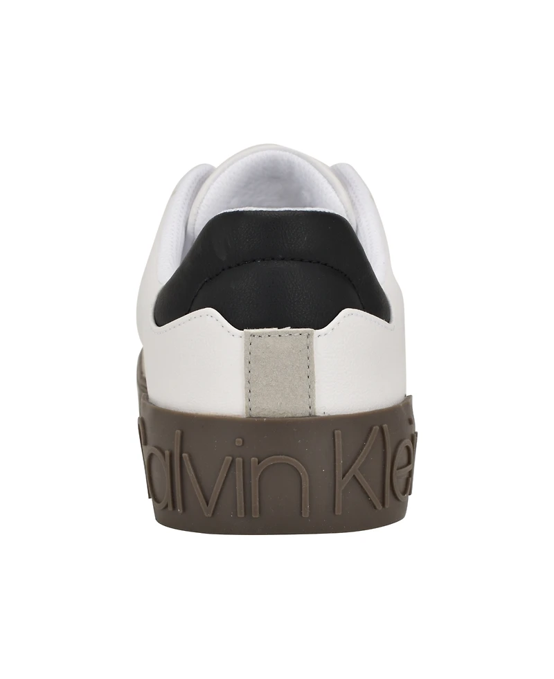 Calvin Klein Men's Romal Lace-Up Casual Sneakers