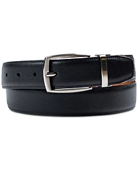Club Room Men's Reversible Pebble Belt, Created for Macy's