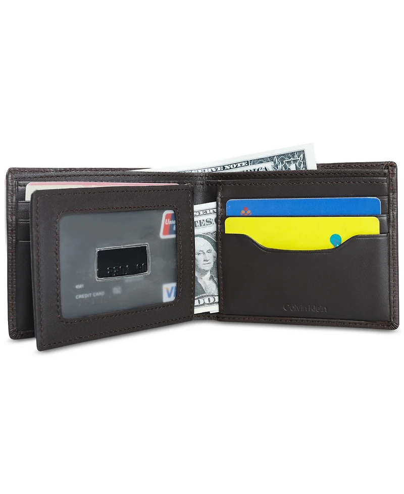 Calvin Klein Men's Rfid Slimfold Extra Capacity Wallet